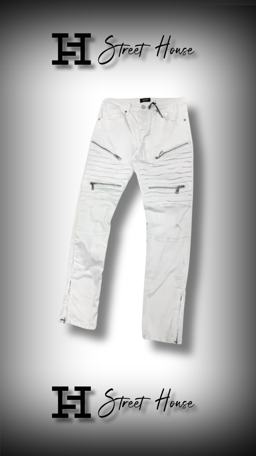 BIKER MOD AM*** BIANCO