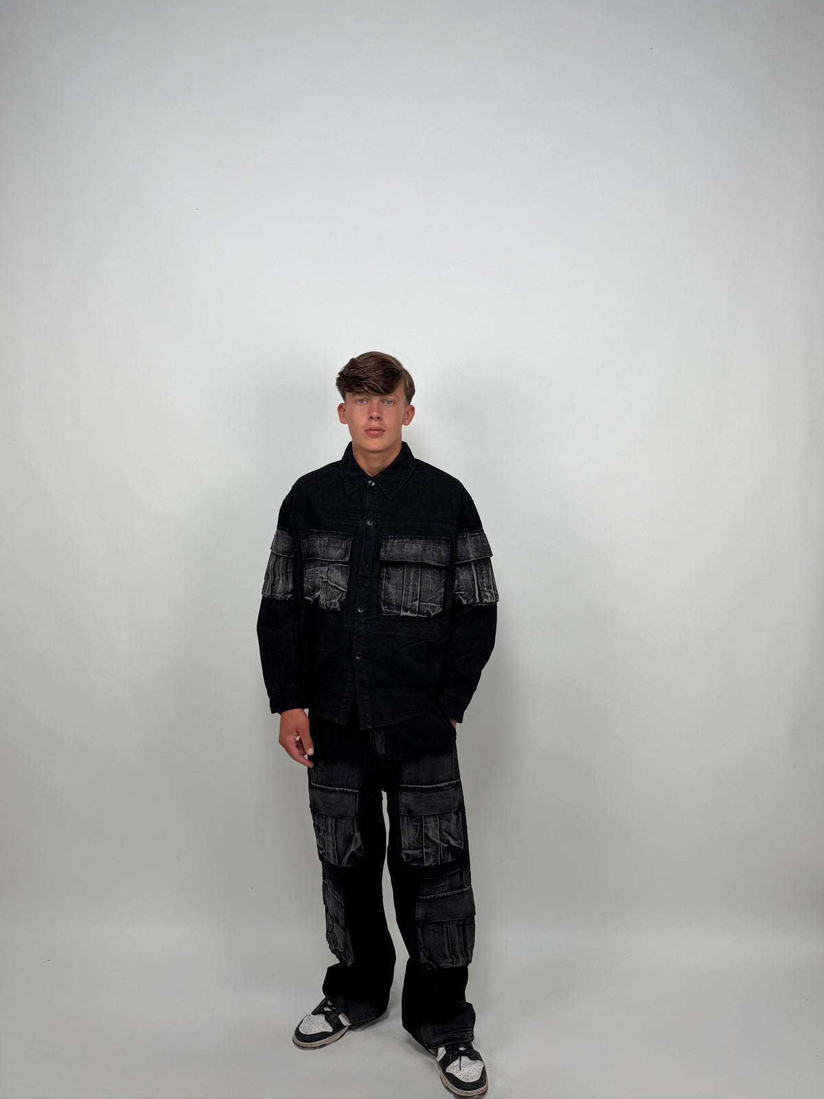 COORDSET BROOKLYN ACID DENIM